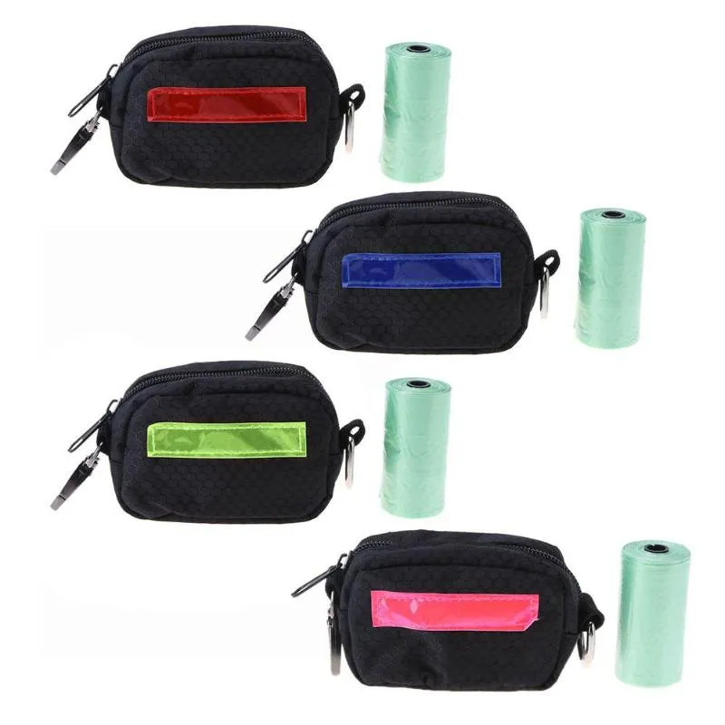 Sidiou Group Outdoor Pet Dog Waist Bag Dog Poop Dispenser Garbage Bag Puppy Dung Holder Bag