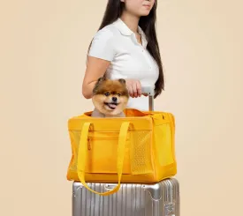 Travel Pet Carrier for Small Dogs and Cats by Oskar&Friends | Airline Approved Small Dog Carrier | Puppy Carrier |