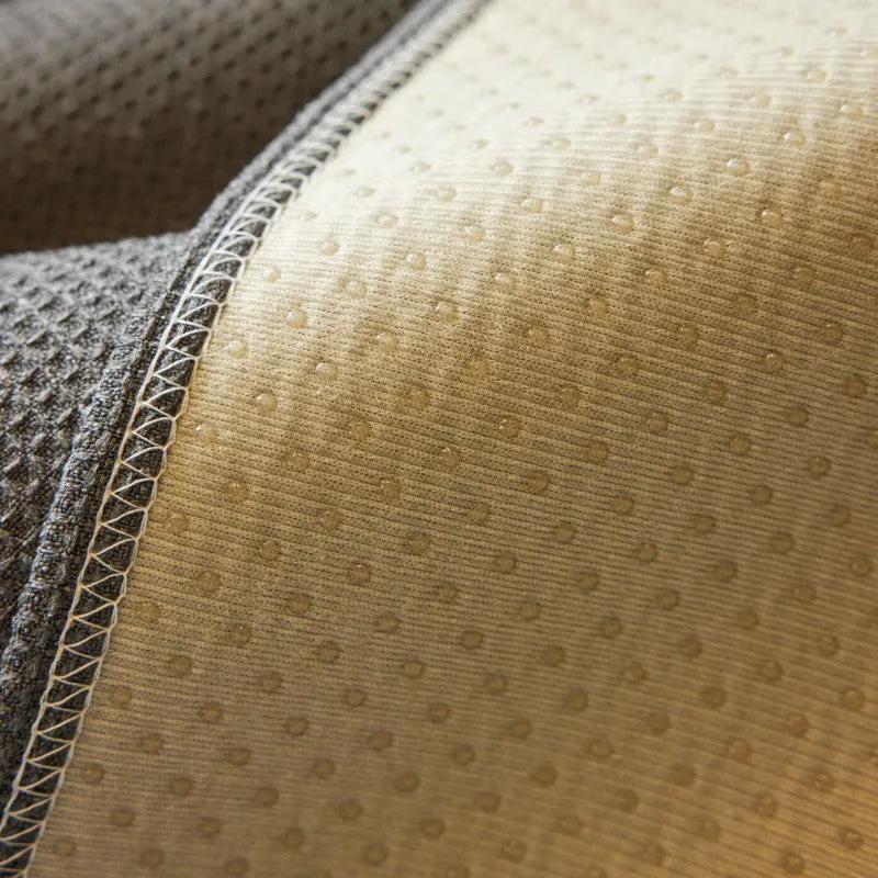 Waffle Pattern Fabric Waterproof Non-Slip Sofa/Couch Throw Blanket
